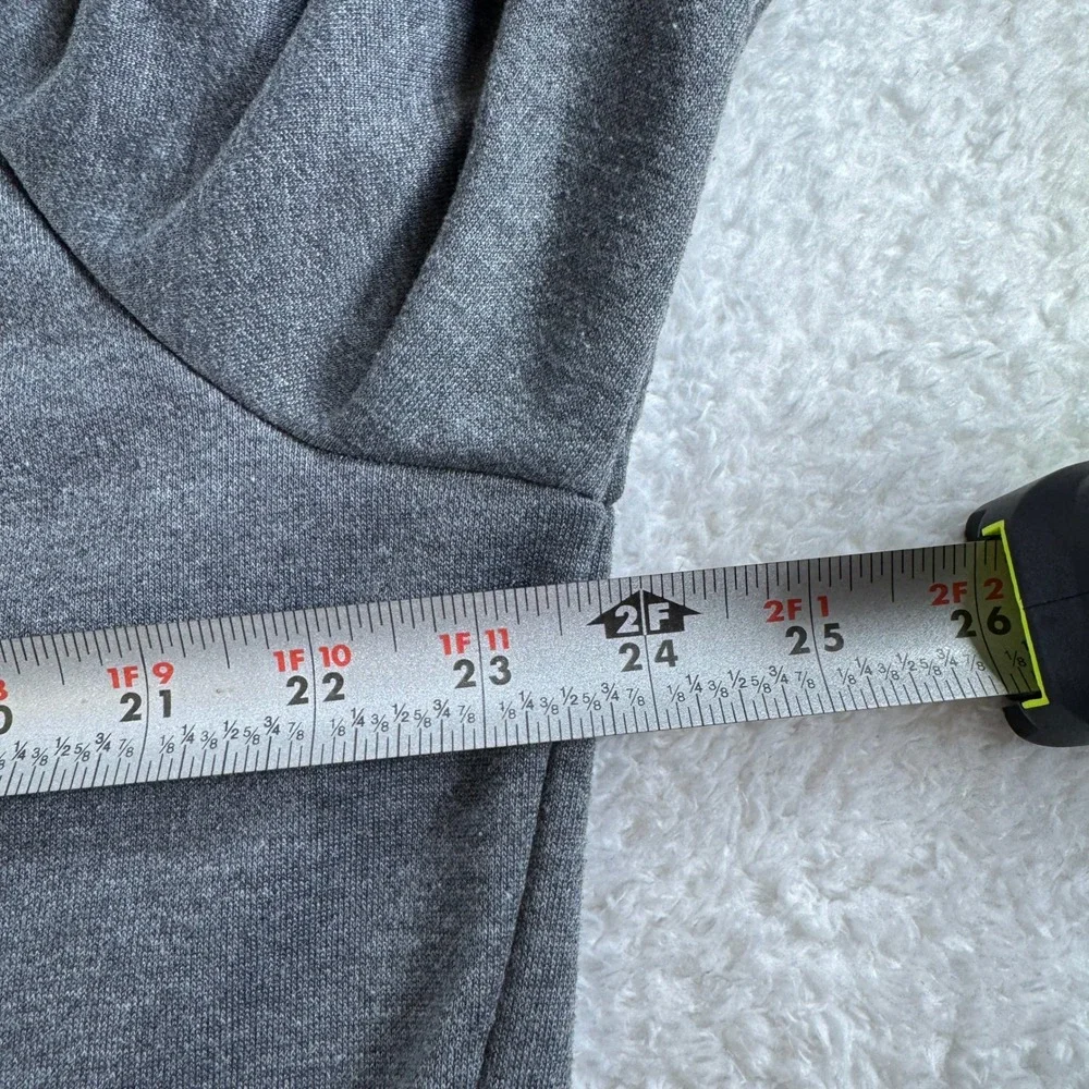 Nike Pullover Mens Large Gray Excellent Dri-FIT Quarter Zip Active Sweatshirt
